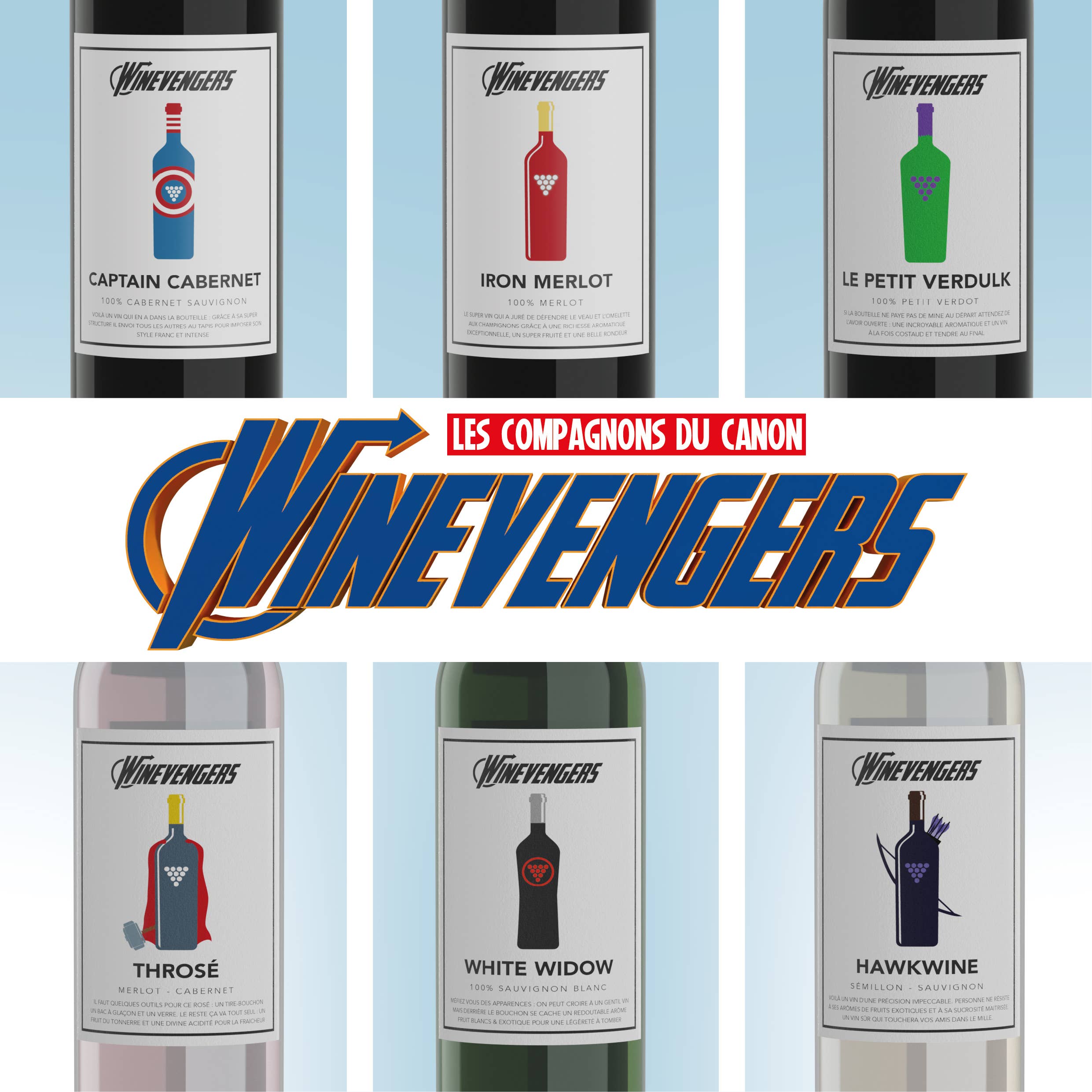 Les Compagnons du Canon - Wholesale Red Wine - Iron Merlot 20194