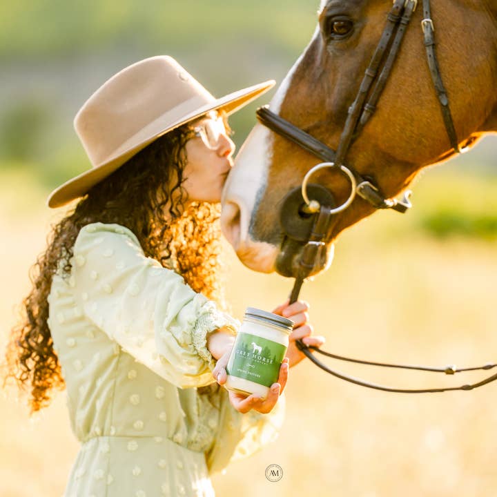 Grey Horse Candle Company - Wholesale Jar/Filled Candle - Spring Pasture Soy Candle - CLOSEOUT1