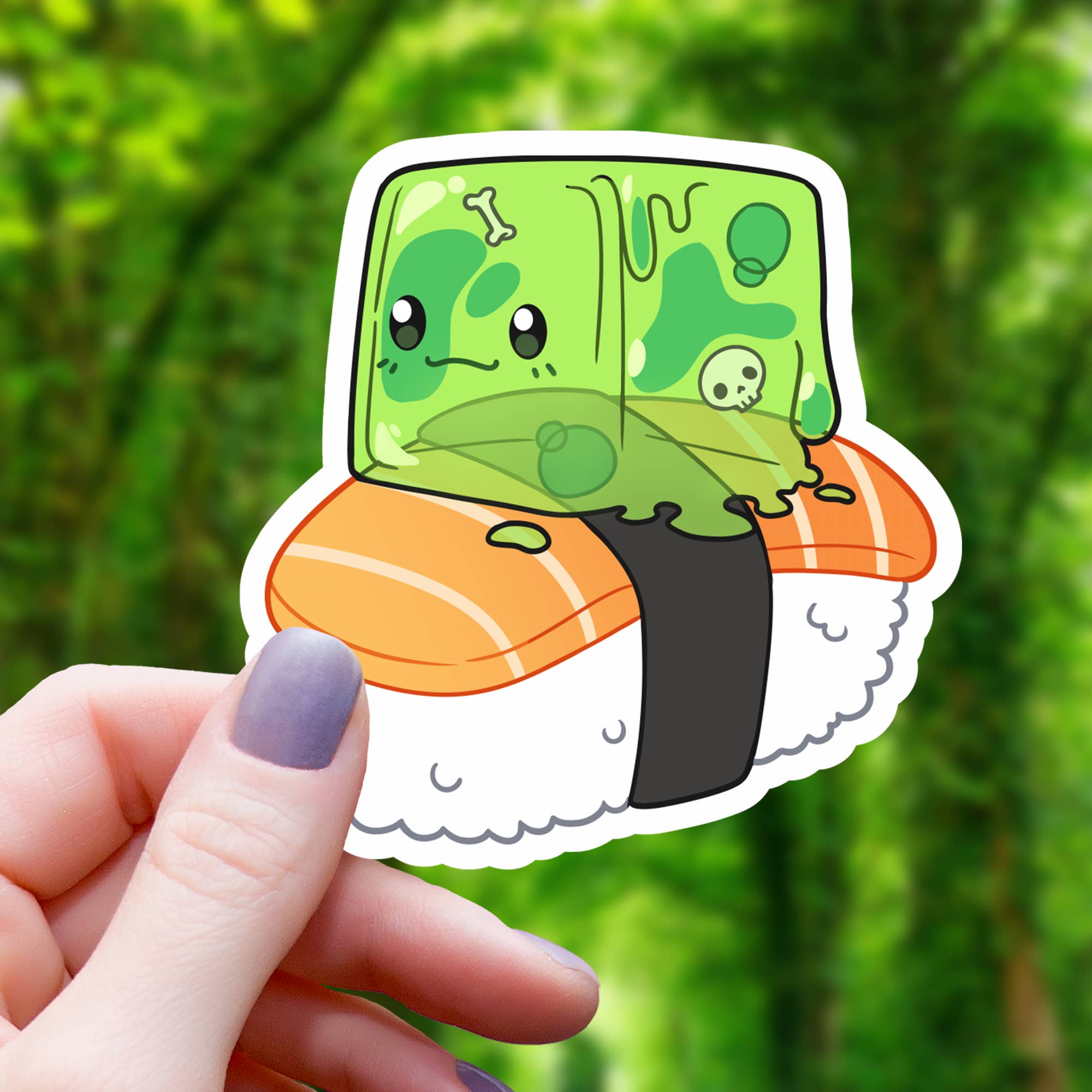 Mimic Gaming Co - Wholesale Sticker - Gelatinous Cube Sashimi Sticker - 3