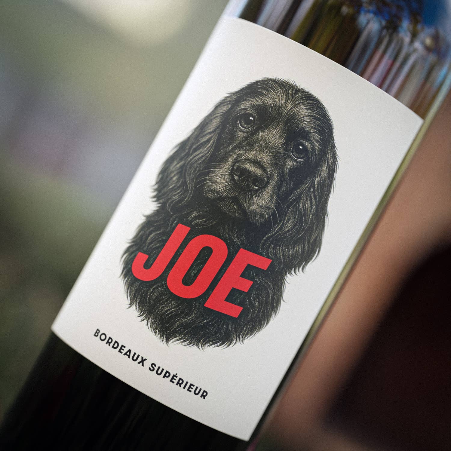 Les Compagnons du Canon – Engroshandel Rødvin – Joe - Bordeaux Supérieur Rødvin3