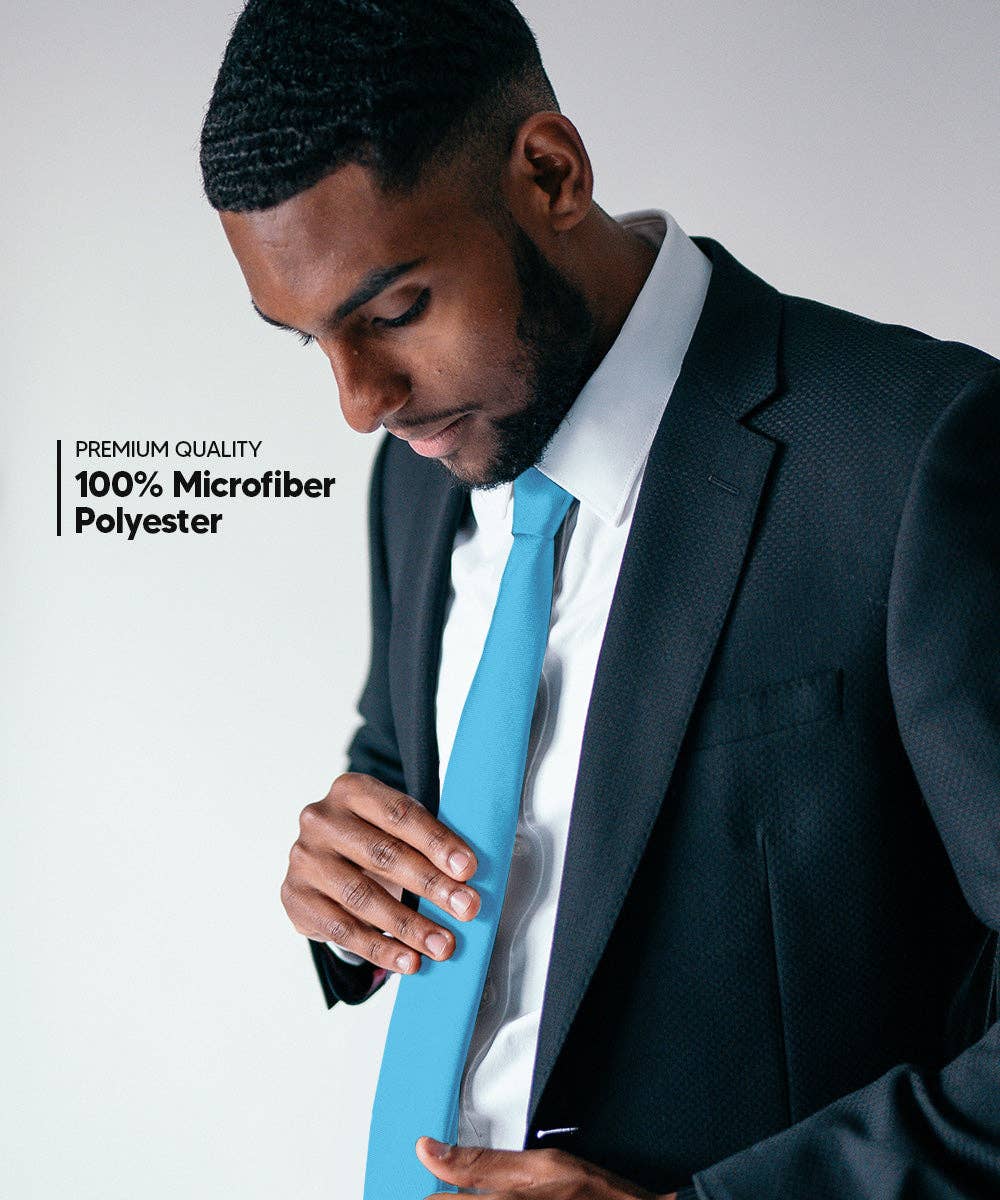 Dubal Brothers - Vente Cravate – homme - Cravate fine unie (4 paquets) par Vittorio Farina37