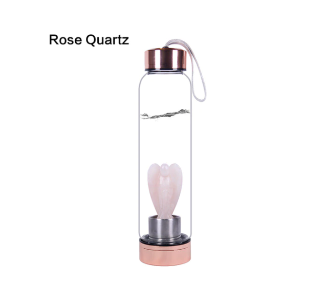 Crystolver (We Cover All Import Fees) – wholesale Water bottle – Angel Crystal Glass Water Bottle0