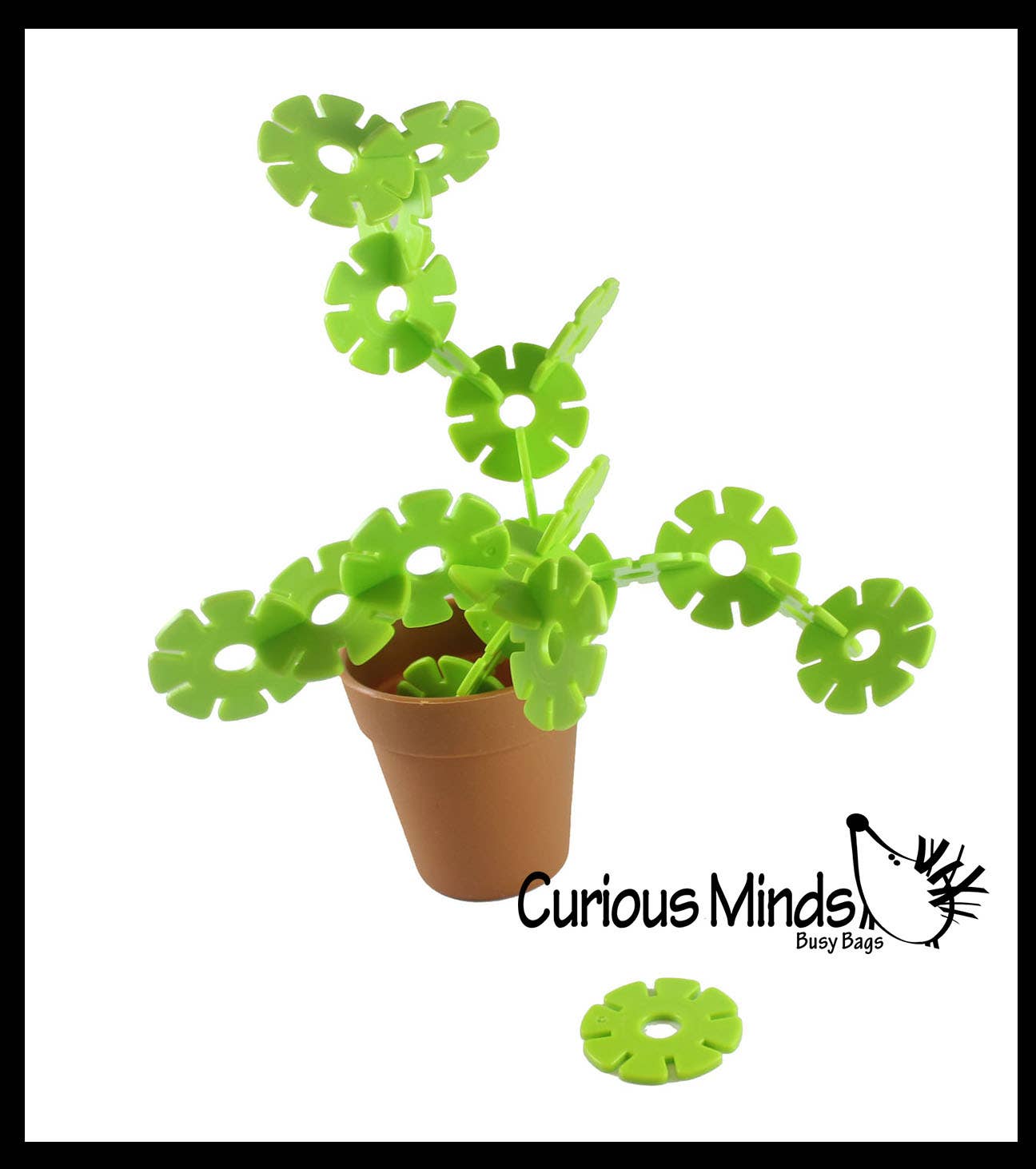 Curious Minds Toys – wholesale Building set – Child – Succulant Sculpture Cactus Connecting Shapes Building Set -4