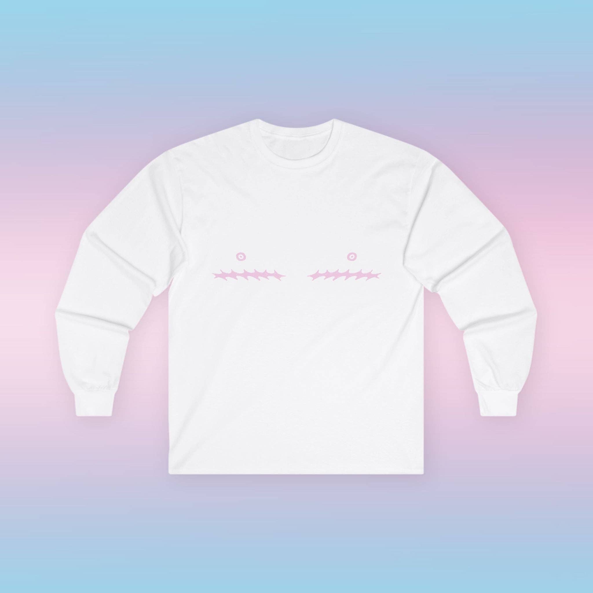 SoftBoysClub - Vente T-shirt sérigraphié – unisexe - T-shirt à manches longues avec cicatrice de chirurgie du haut SoftBoysClub0