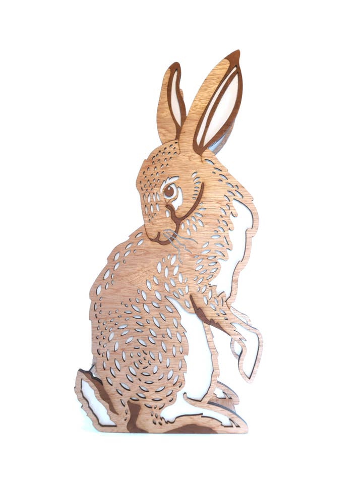 Mrs March Hare, Lamp for wholesale by Bluebell Peak Design