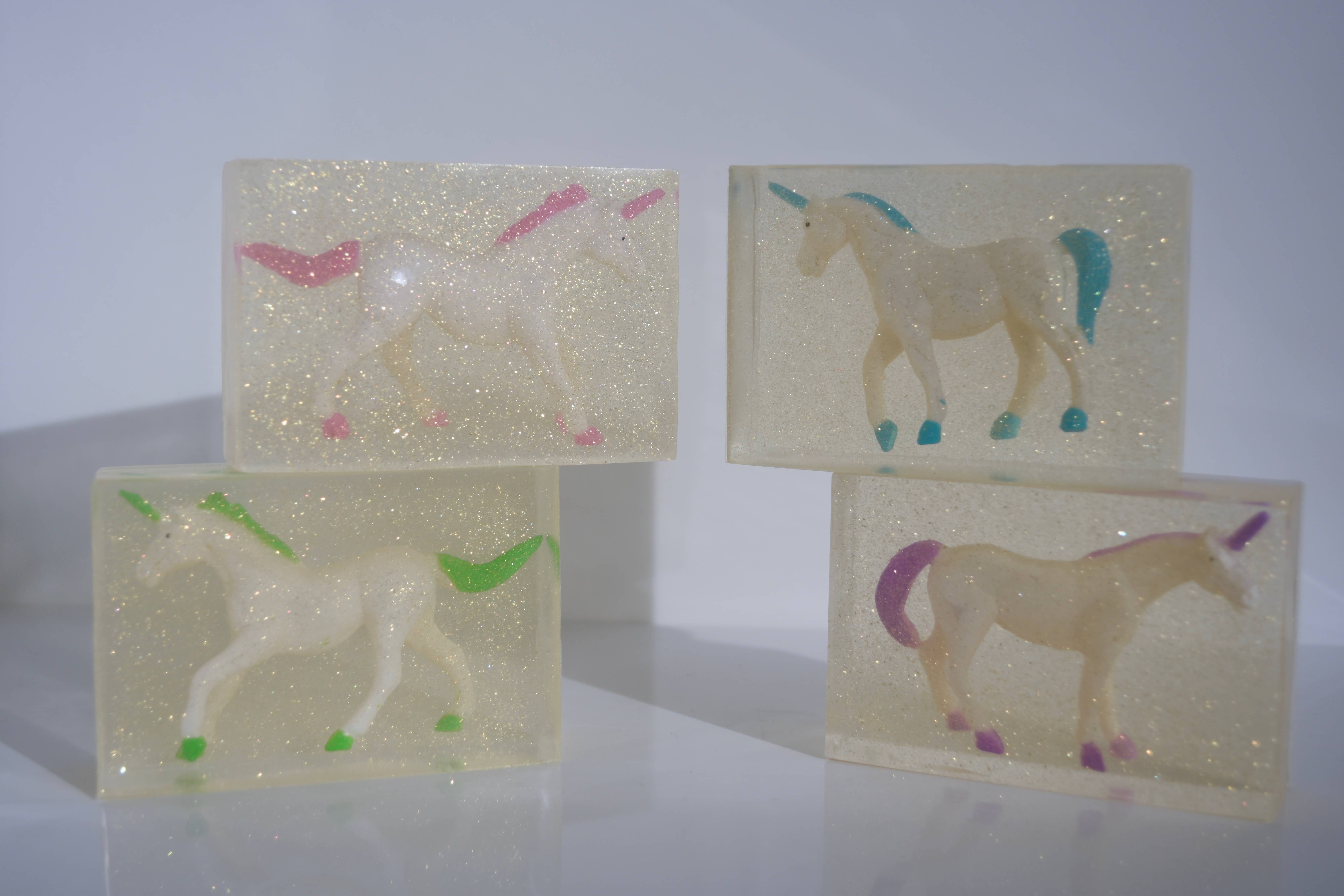 Handmade by Tink – wholesale Bar Soap – Unicorn Glitter Soap (Fragrance free & Vegan Friendly)1