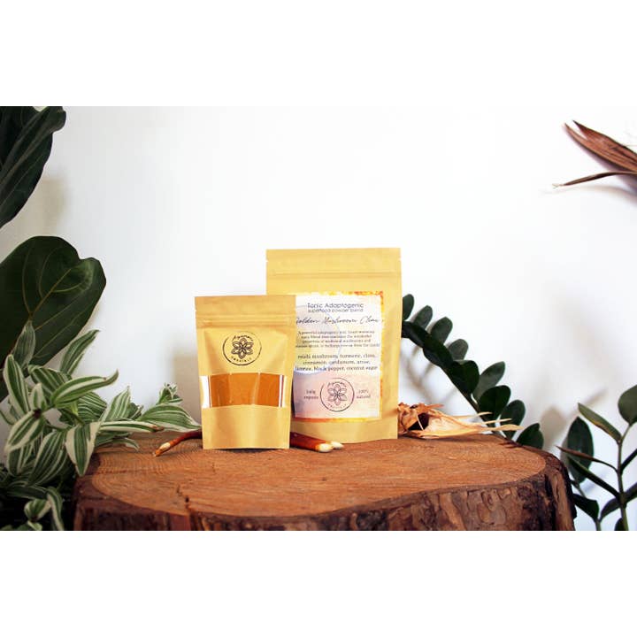 Ayamani Naturals - Wholesale Powdered Health Drink - GOLDEN CHAI Latte with REISHI Mushroom Adaptogenic Tonic