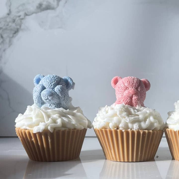 Teddy Bear Cupcake Wax Melts for wholesale by 11Twenty3