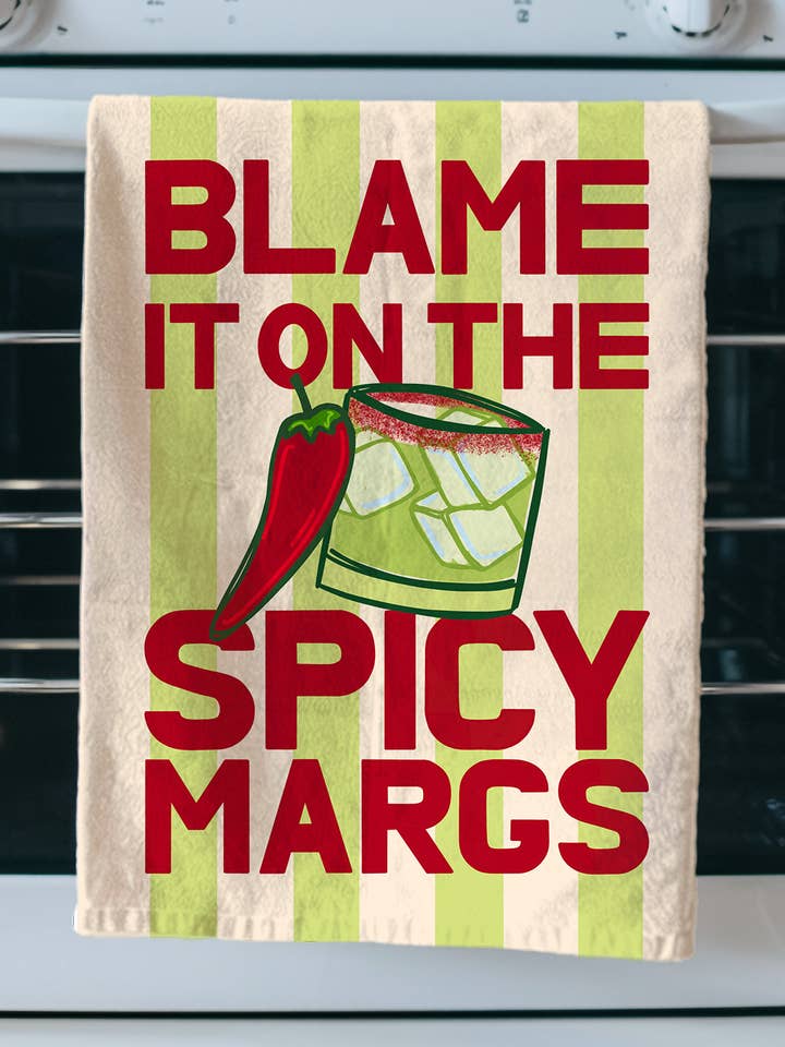 Culpa dos Panos de Cozinha Spicy Margs | Cozinha | Cocktails por atacado de Neesh Home