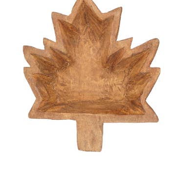 ABVERKAUF-Ahornblatt-Teigschüssel-12x14-Ahornblatt-13 $ für den Großhandel von My Amigos Imports