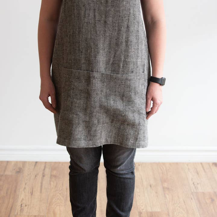 Linen Way Inc. - Wholesale Apron - Catalina Linen Apron — Available in 11 Colors13
