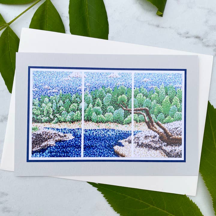 Carte To Be Safe/Love/Warm pour la vente par Amanda Pearson Art