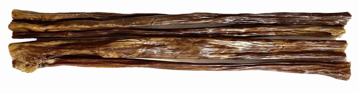 Scoochie Pet Products - Wholesale Pet Treats - Dog - 6 Inch Rolled Esophagus Jerky AKA Gullet Sticks AKA Bully2