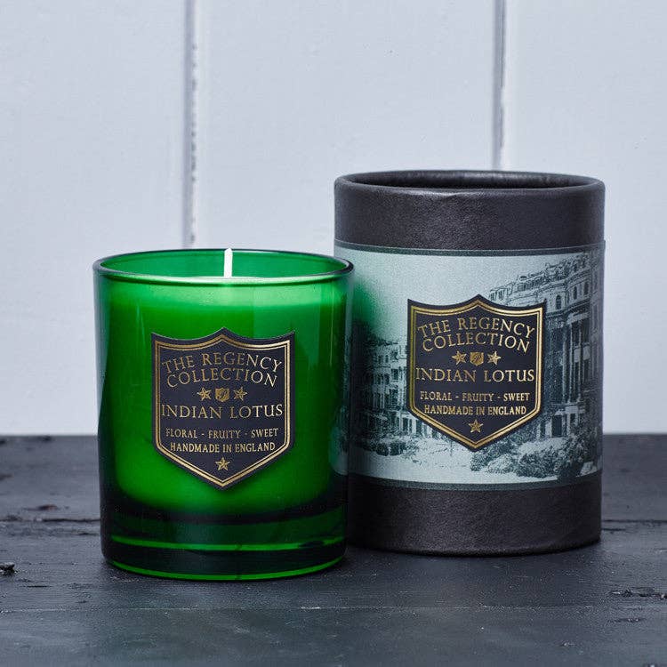 Indian Lotus Scented Candle - Regency Collection for wholesale by Parkminster Home Fragrance Co