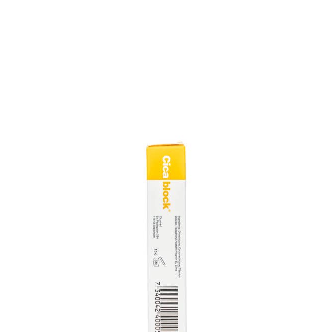 Cicamed - Vendita all'ingrosso Creme solari - Protezione solare Cicablock Scar SPF 15 Protezione UVA/B2