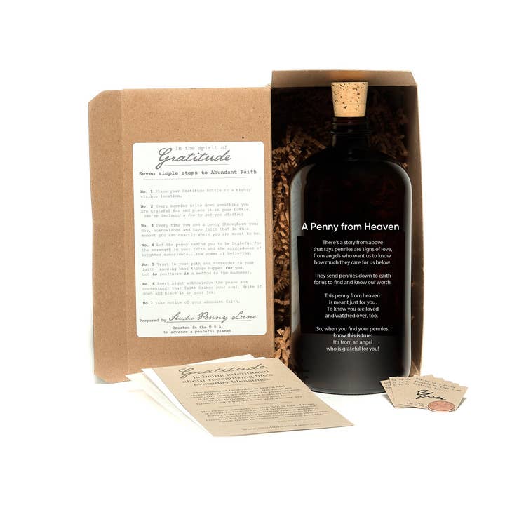 Studio Penny Lane - Vendita all'ingrosso Vasi da farmacia - A Penny From Heaven Poem ambra Apothecary Barattolo