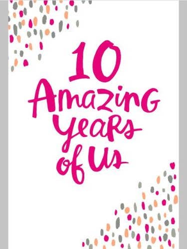 Anniversary Our 10th | AGTC | SM | AAN06902569S for wholesale by DICKENS INC.