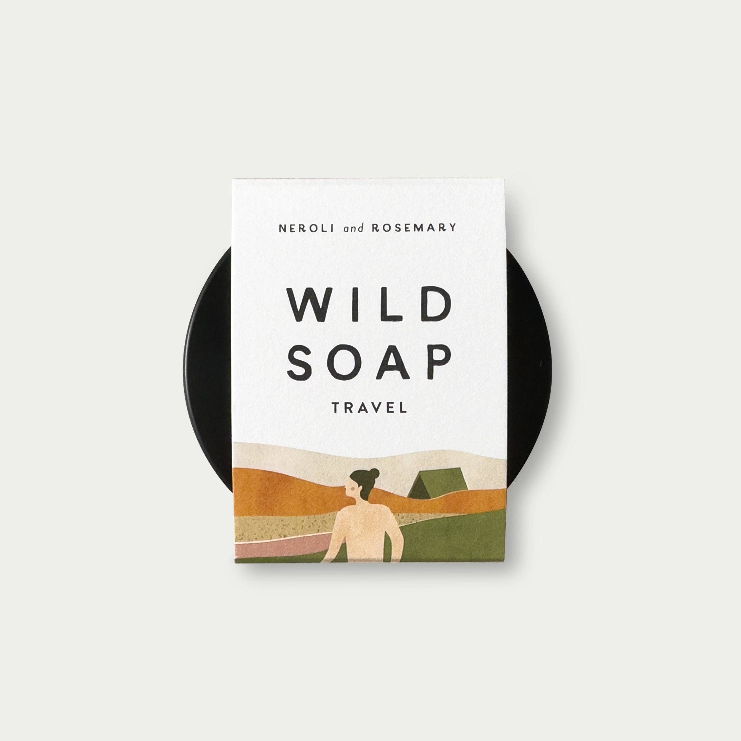Oldfield Design Co – wholesale Bar Soap – Wild Travel Soap - Neroli & Rosemary0