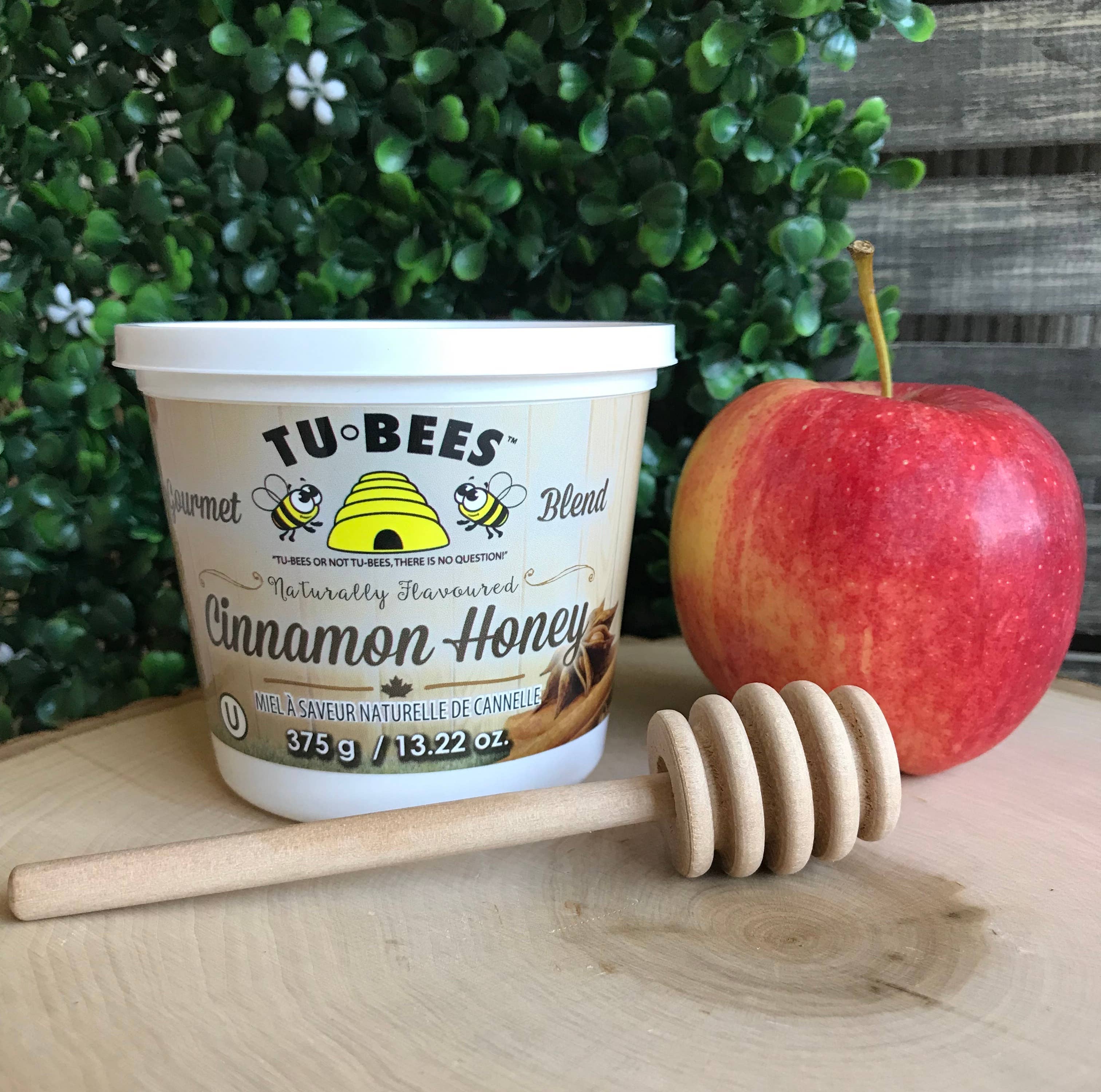 Tu-Bees Honey & Beeswax Candles - Wholesale Honey - Gourmet Honey Tub - Cinnamon - OU Kosher1