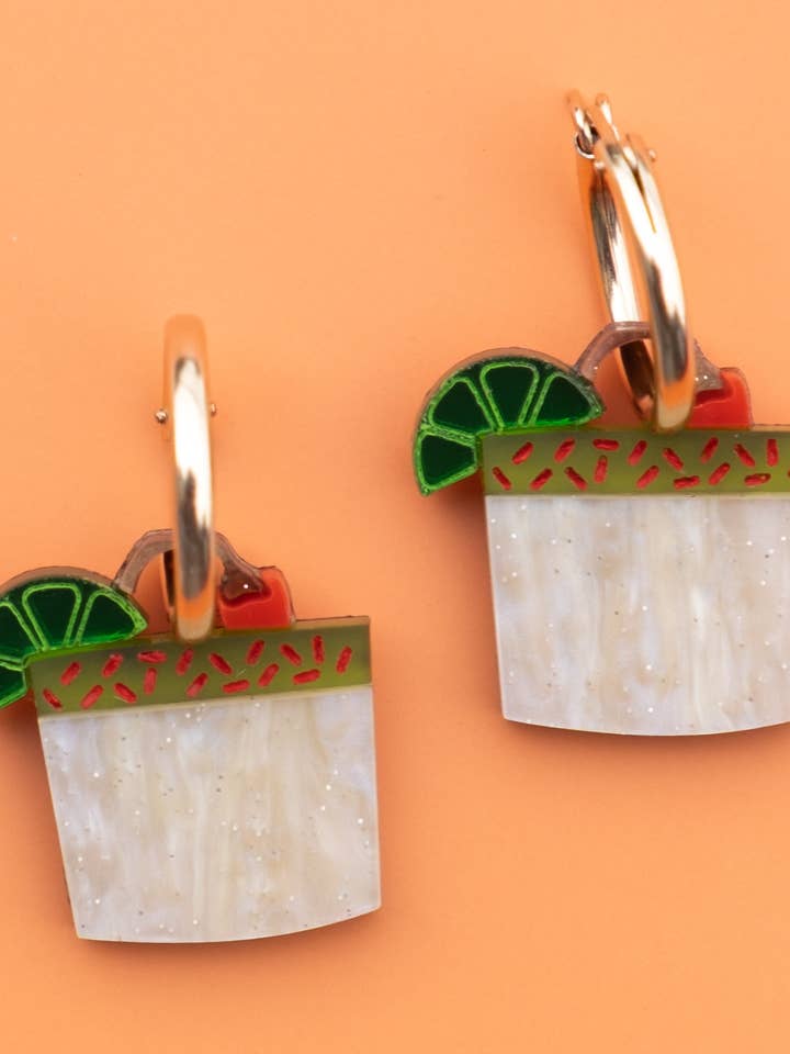 Spicy Margarita Hoop Earrings for wholesale by Cuteryko