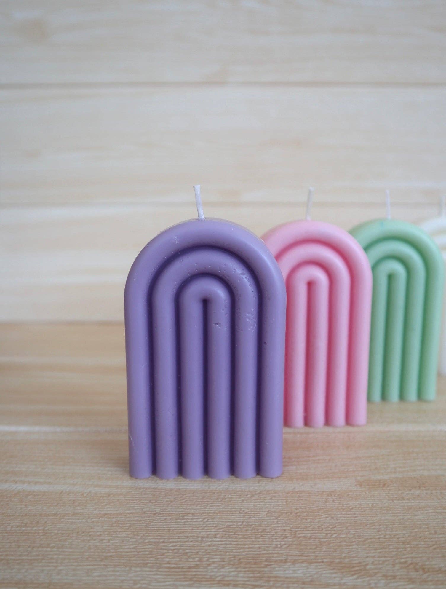 Velas Galbis - Jose Galbis Soler, S.L. – Engroshandel Gavelys – Arc duftlys i vegetabilsk voks i seks farver1