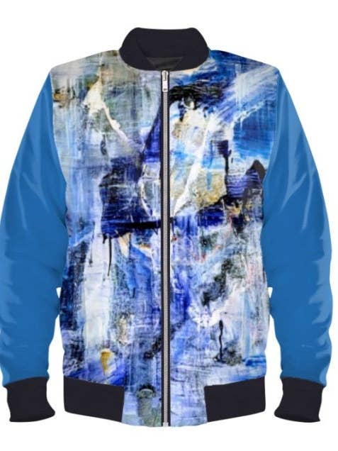 "Soulful Sister" Lady B Bomber Jackdet for wholesale by Lady Barbara Pinson Artist