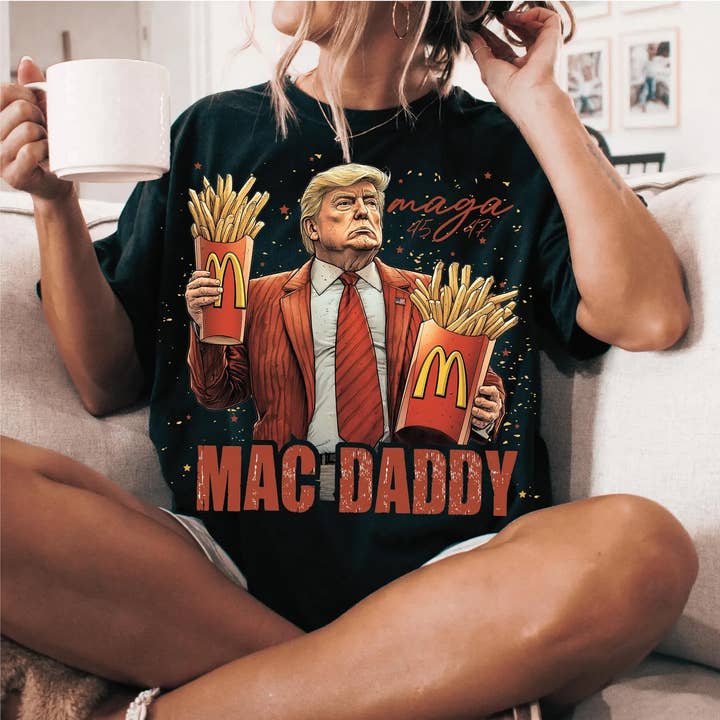 The Longhorn Hippie Co. - Wholesale Graphic Sweatshirt - Women's - Trump Mac Daddy Sweatshirts & Tees Â