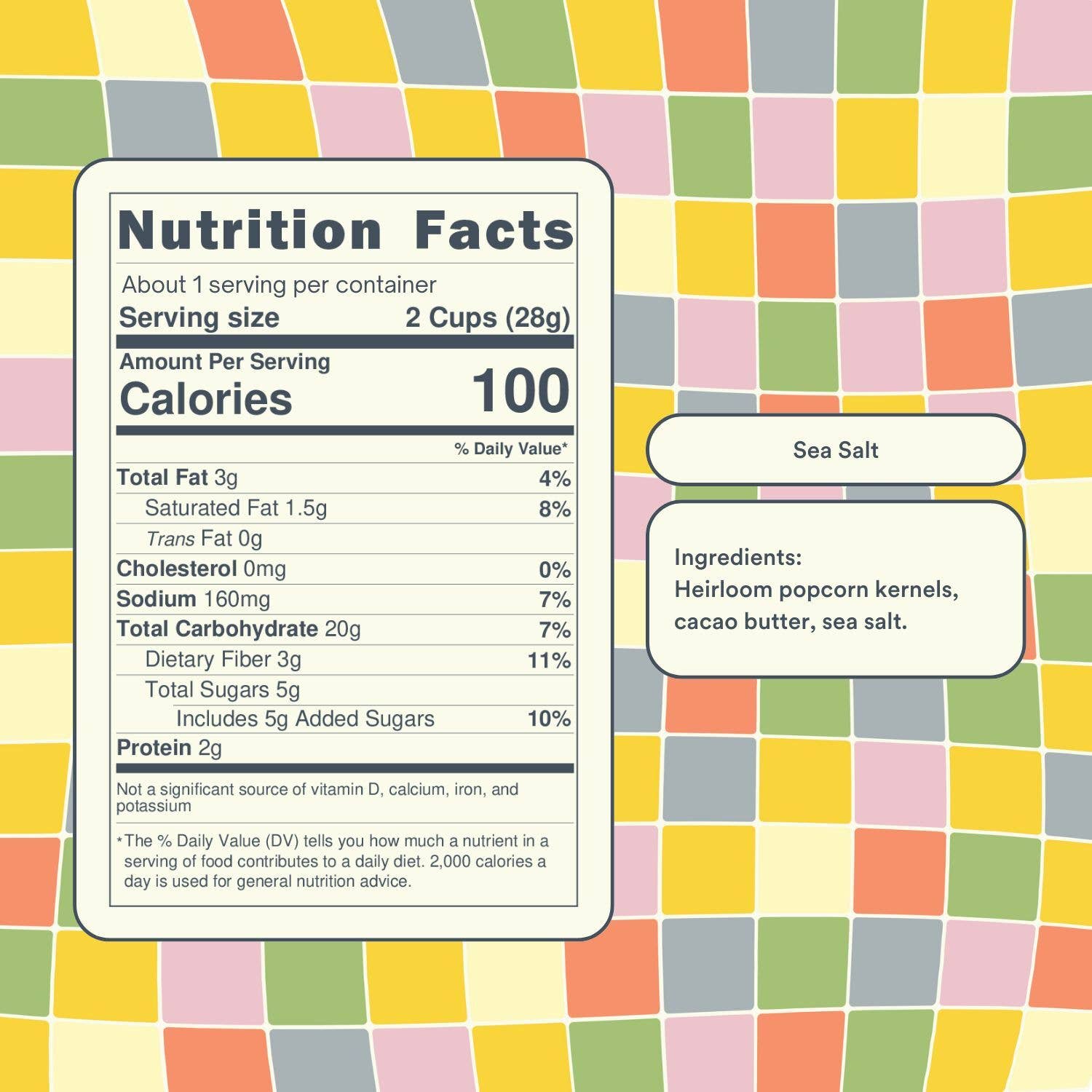 Cheerie Lane - Wholesale Popcorn - Sea Salt Popcorn Pod Pack3