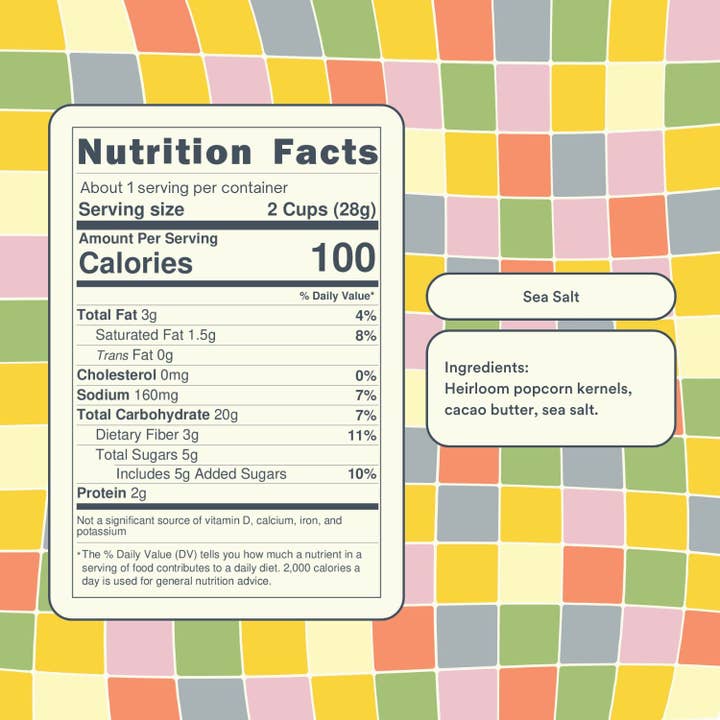 Cheerie Lane - Wholesale Popcorn - Sea Salt Popcorn Pod Pack3