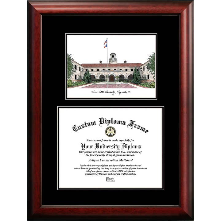 Texas A&M Kingsville University Diplomate Frame for wholesale by Campus Images