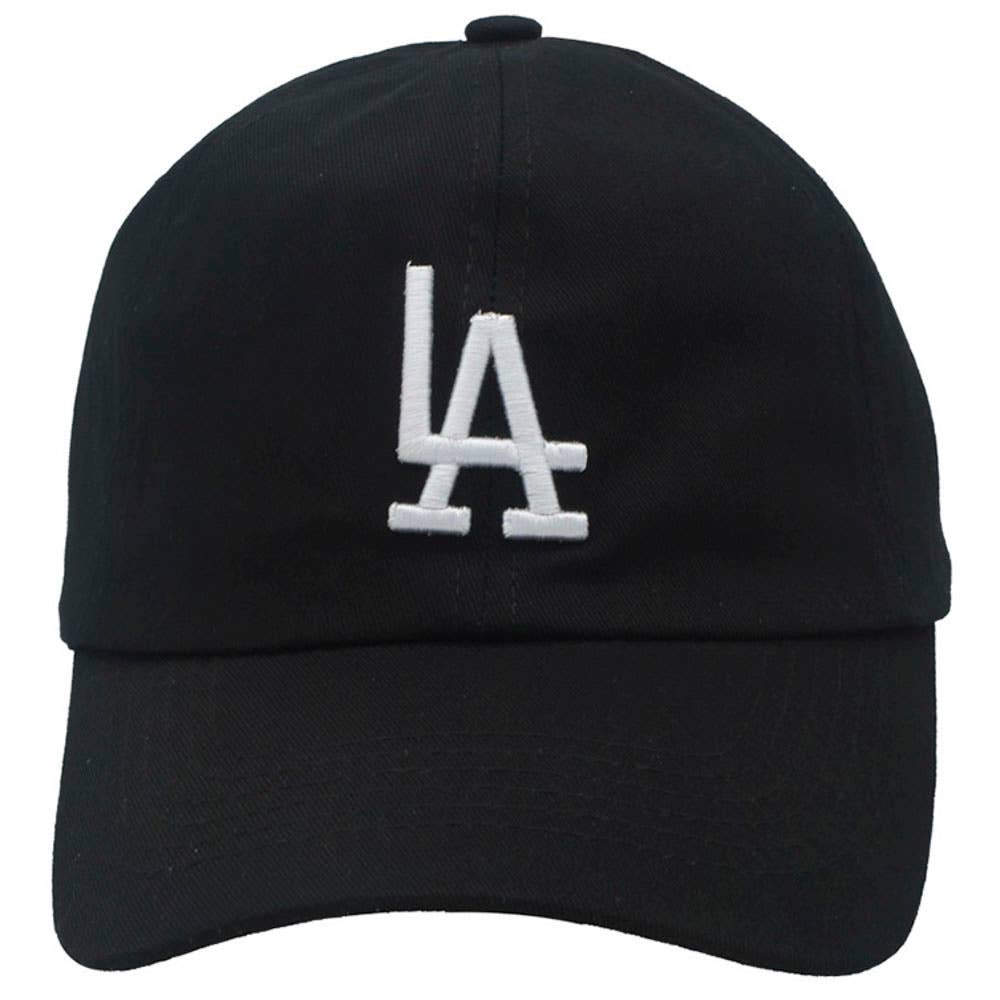Paperdoll - Wholesale Baseball Cap - Unisex - DESTINATION LA EMBROIDERED COTTON CAP
