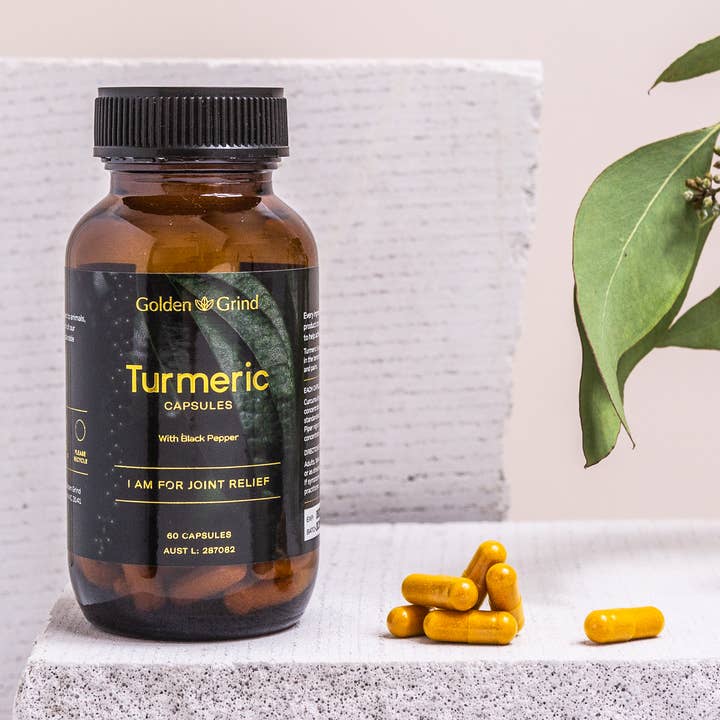 Turmeric Joint Relief Capsules for wholesale by Golden Grind