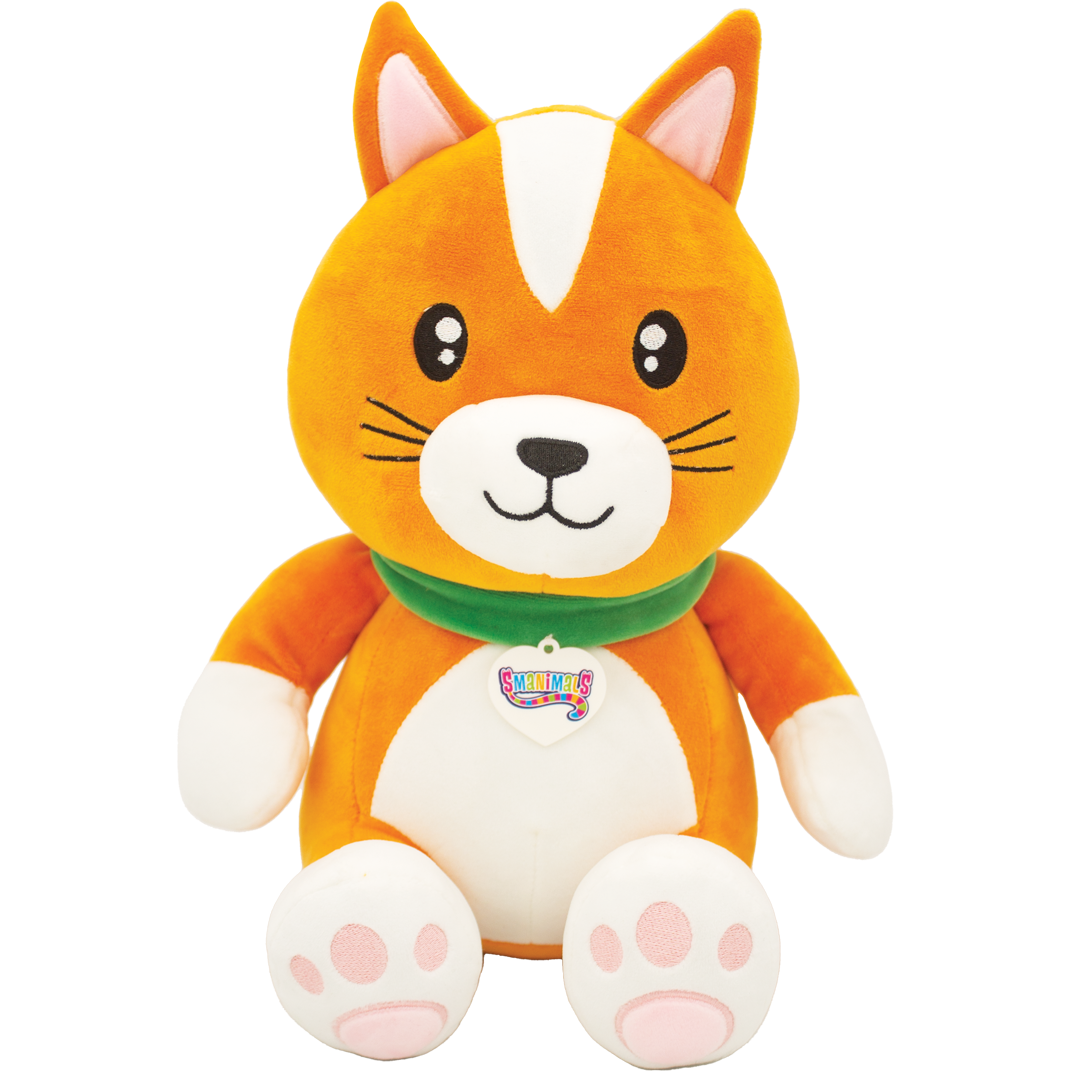 Scentco, Inc - Vente Peluche – enfant et bébé - Sanimals Cat - Crème à l'orange parfumée2