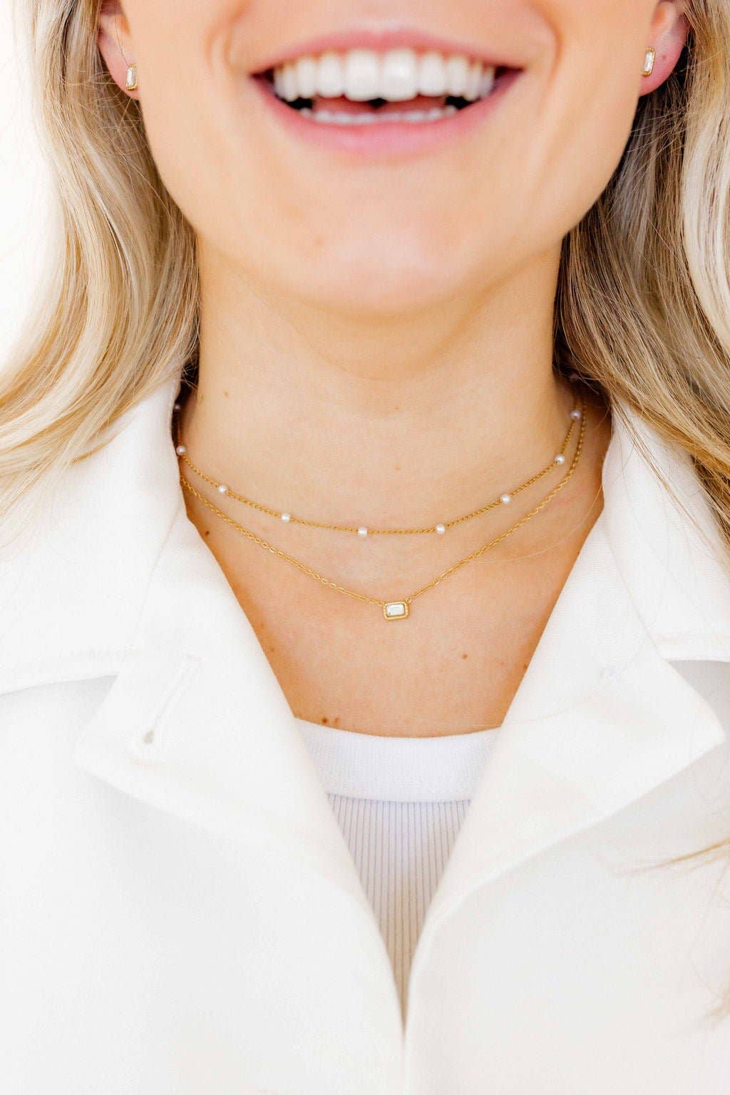 LINNY CO - Wholesale Pendant/Charm Necklace - Necklace - Dabney Pearl16