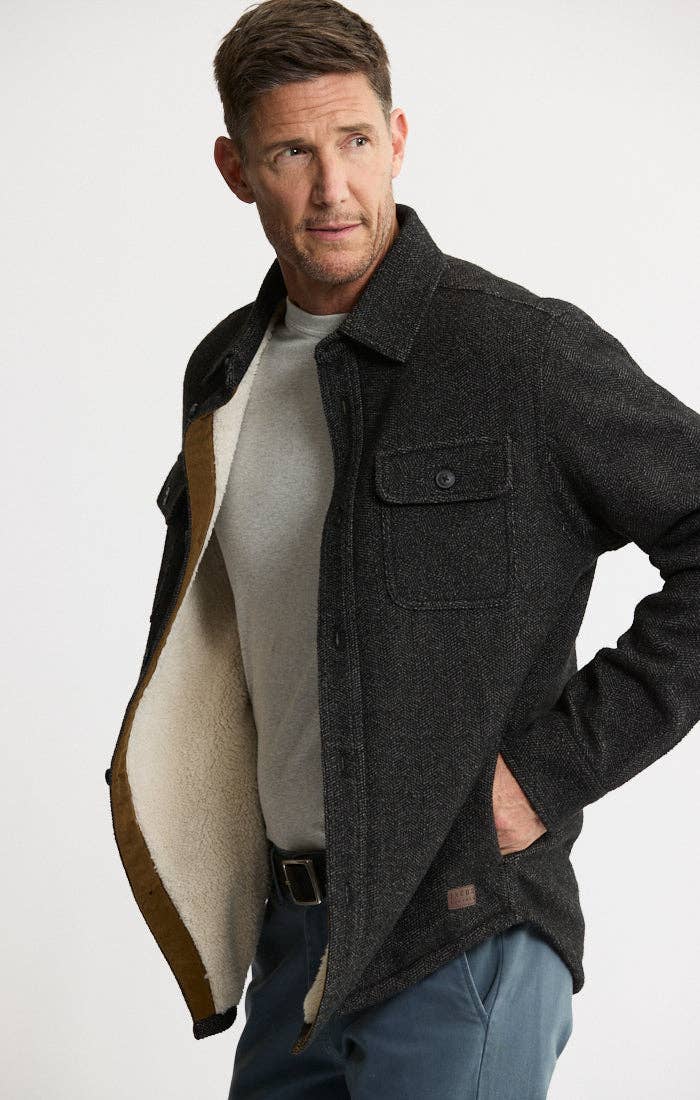 JACHS NY - Wholesale Jacket - Men's - Sherpa Lined Wool Jacket33