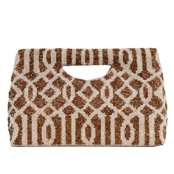 Handgemaakte Geborduurde Dames Clutch Tas COH 1447 voor wholesale door Tiana Designs