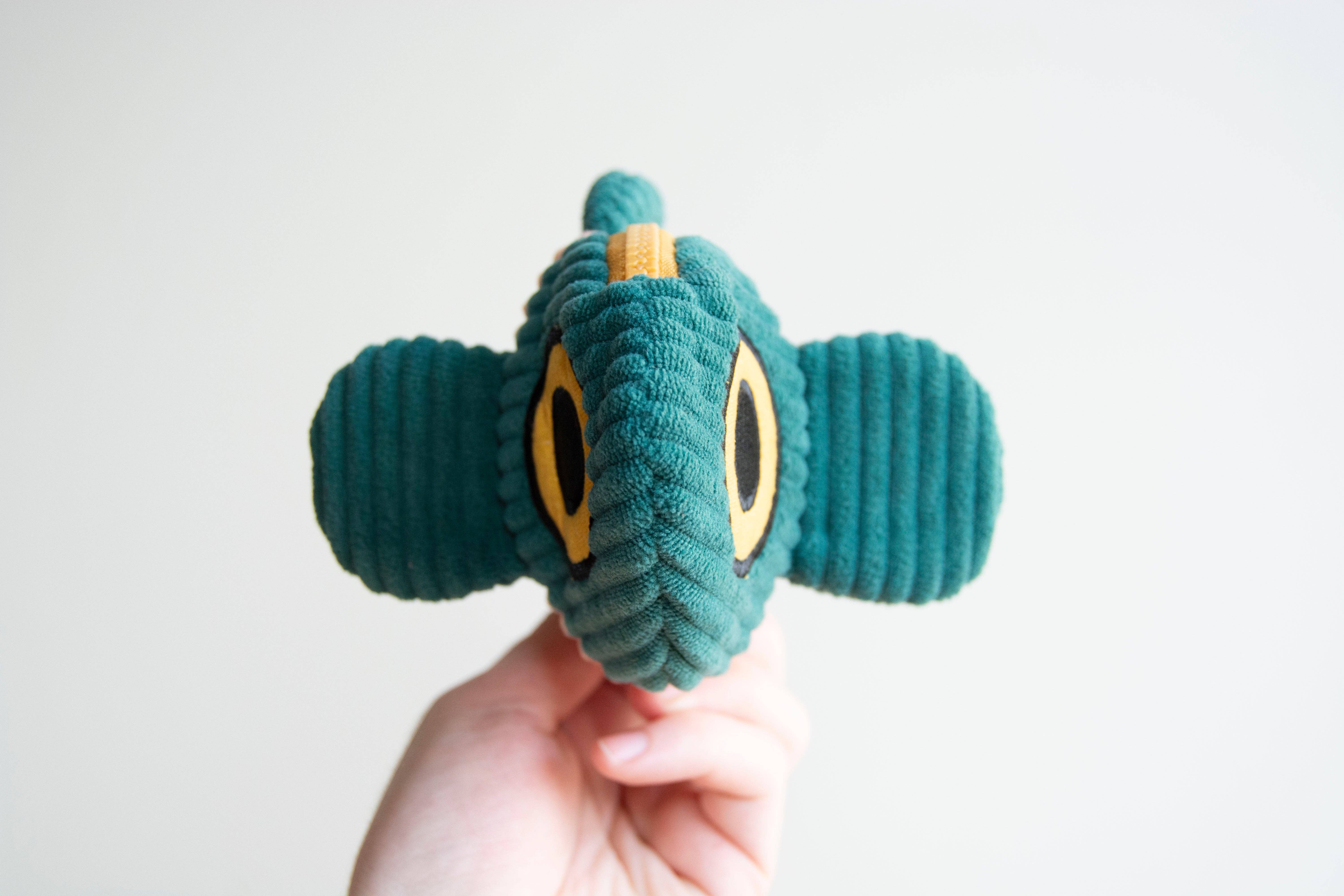 Curlworks - Wholesale Pencil Case/Pouch - The Fish Pouch - Coral / Dark Green2