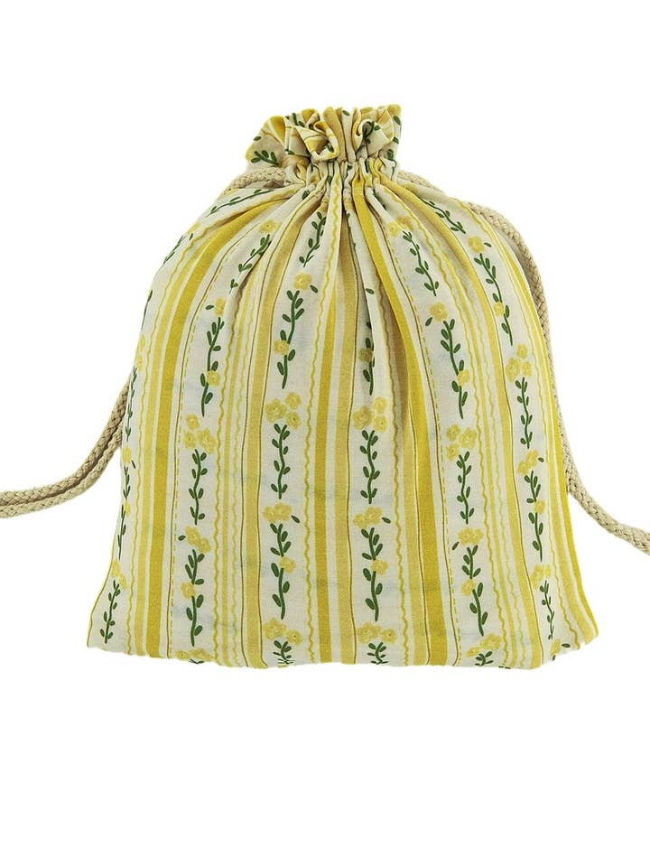 Sunny Meadow Stripe Bamboo Crib Sheet for wholesale by Little One Shop