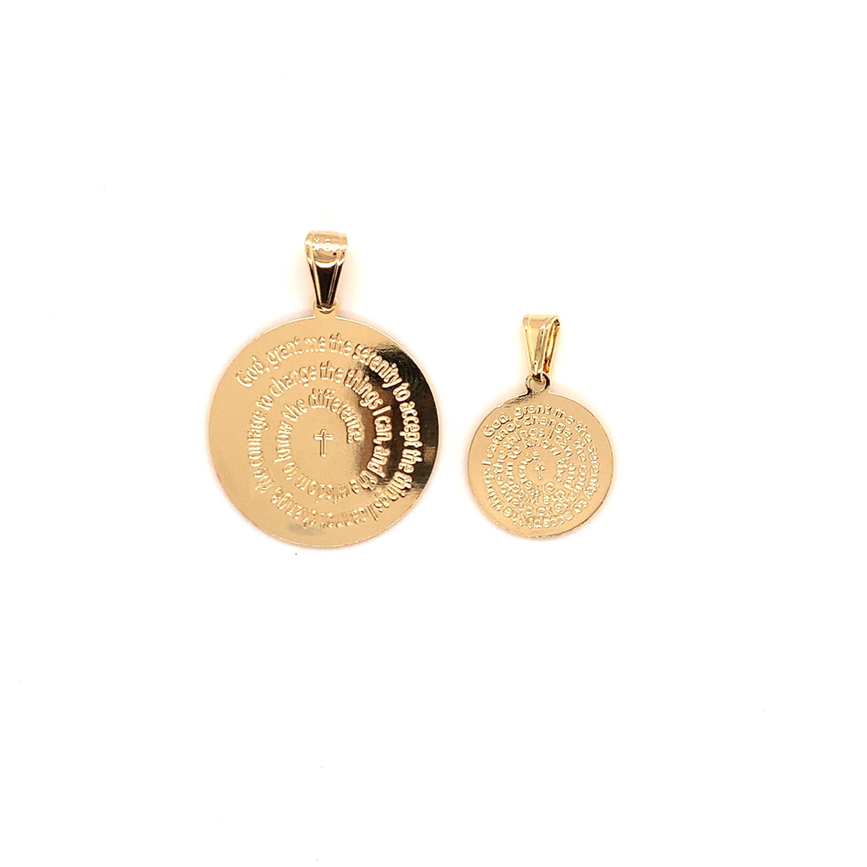 The Bead Bazaar - Wholesale Individual Charm/Pendant - Serenity Prayer Charm, Prayer for Serenity Pendant7