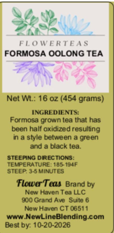 FlowerTeas – Engroshandel Løs te – Løsbladet te i løs vægt 1 lbs Kommerciel brygning Fødevareservice86