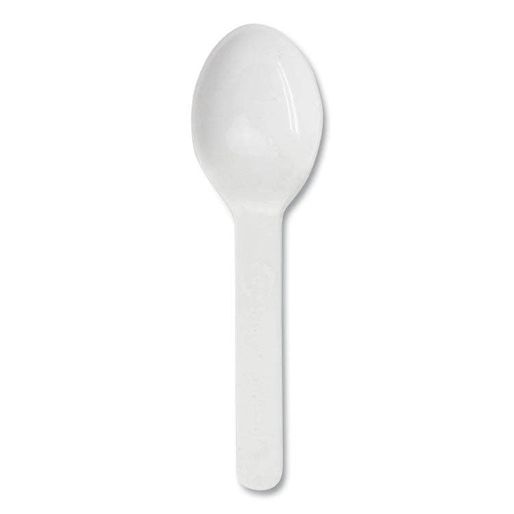 Everyday Supply Co - Wholesale Kitchen Spoon - Compostable Tasting Spoons, White, 3,000/Carton0
