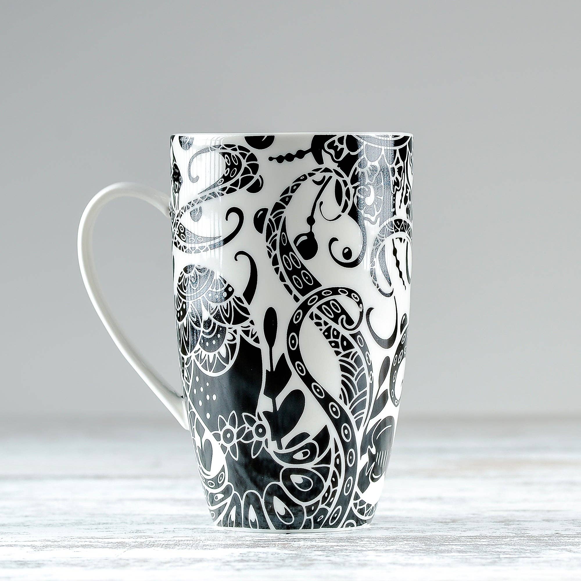 Greenline Goods - Wholesale Coffee Mug - Octopus Coffee and Tea Ceramic Mug 16oz12