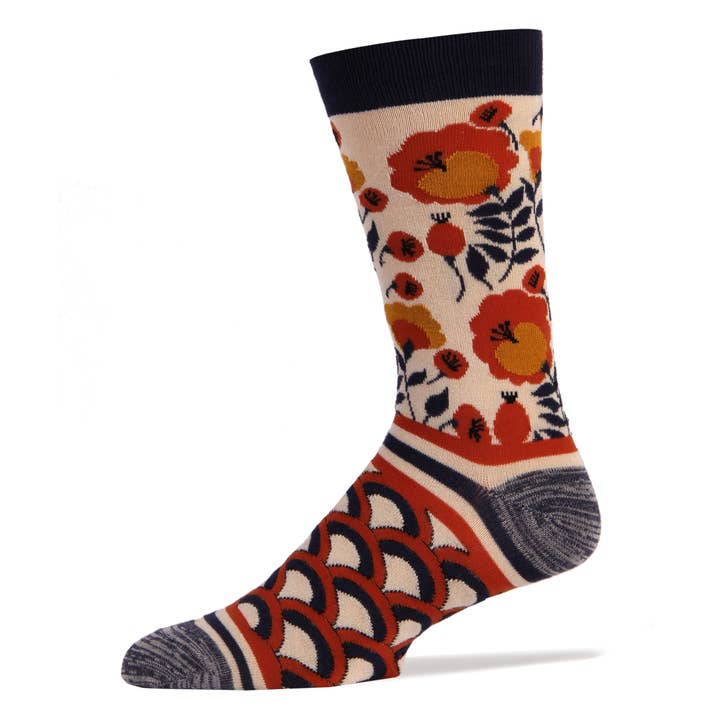 The Wild | Men's Premium Bamboo Crew Socks for wholesale by Oooh Yeah/Sock It Up/Oooh Geez Slippers