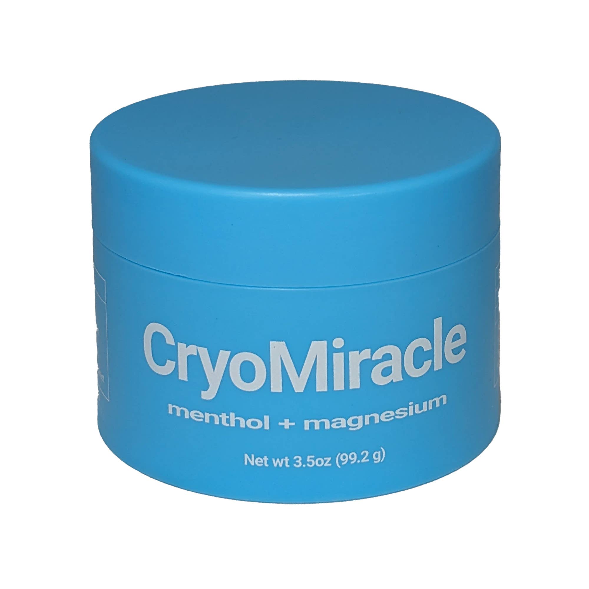 CryoMiracle LLC - Wholesale Body Balm/Butter - CryoMiracle Menthol and Magnesium Cream1