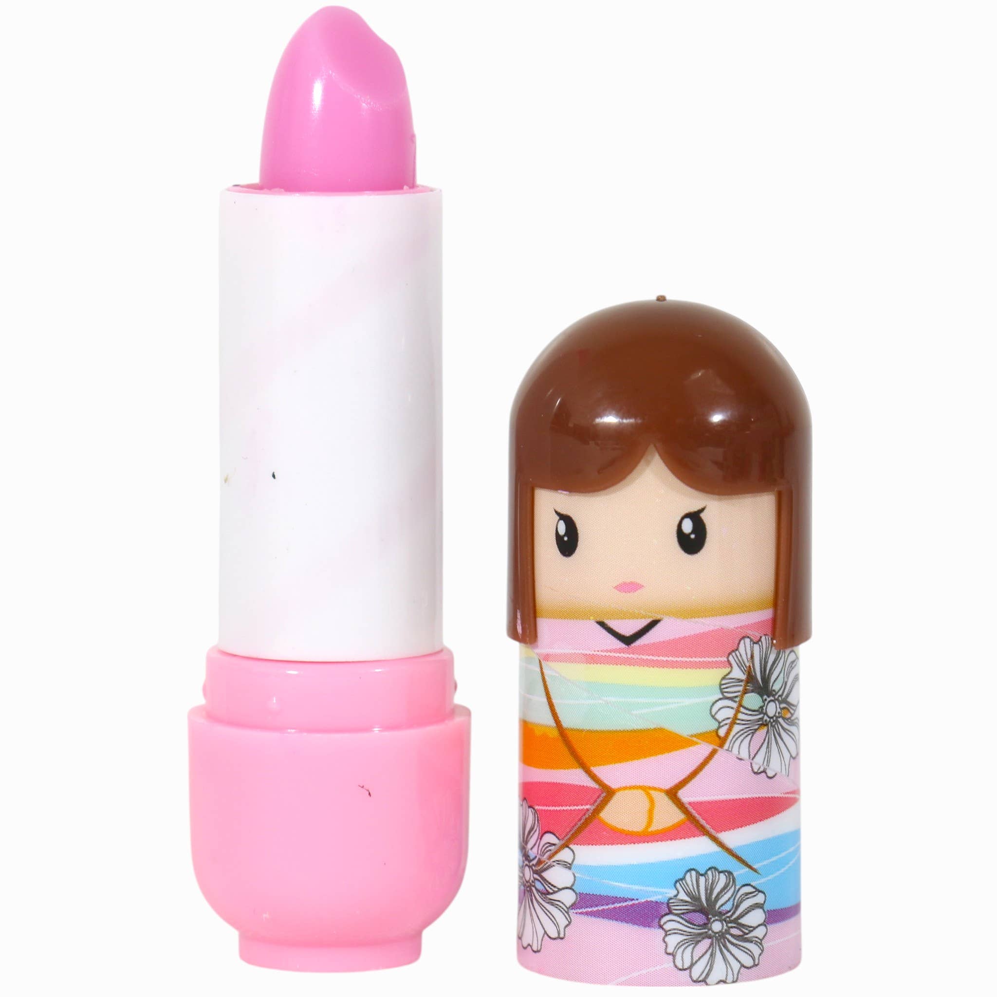 ASSORTED Doll Cartoon Lip Balm LB2322-17 (24PC) for wholesale on Faire3