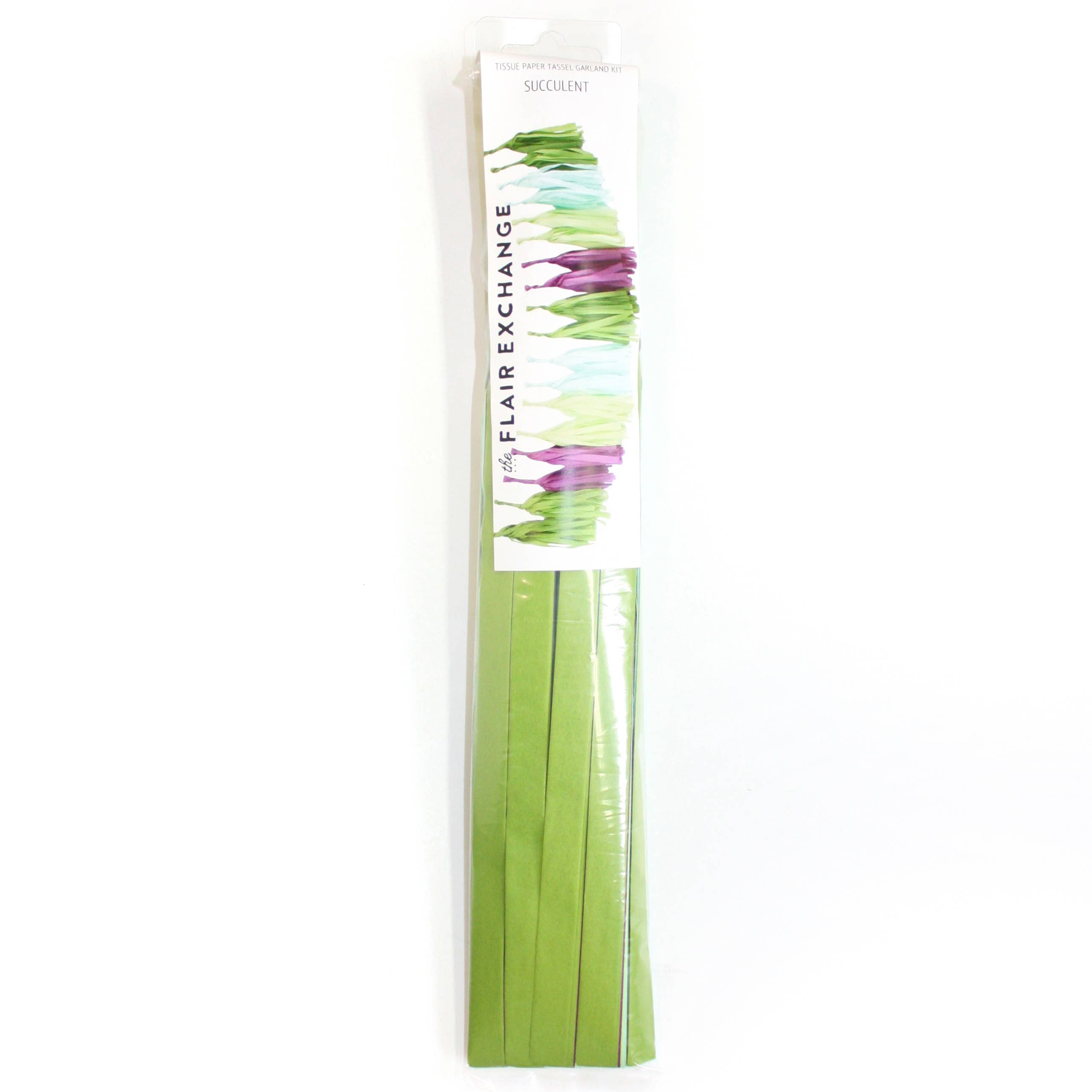 The Flair Exchange - Wholesale Bunting/Garland - Succulent Tissue Garland Kit4