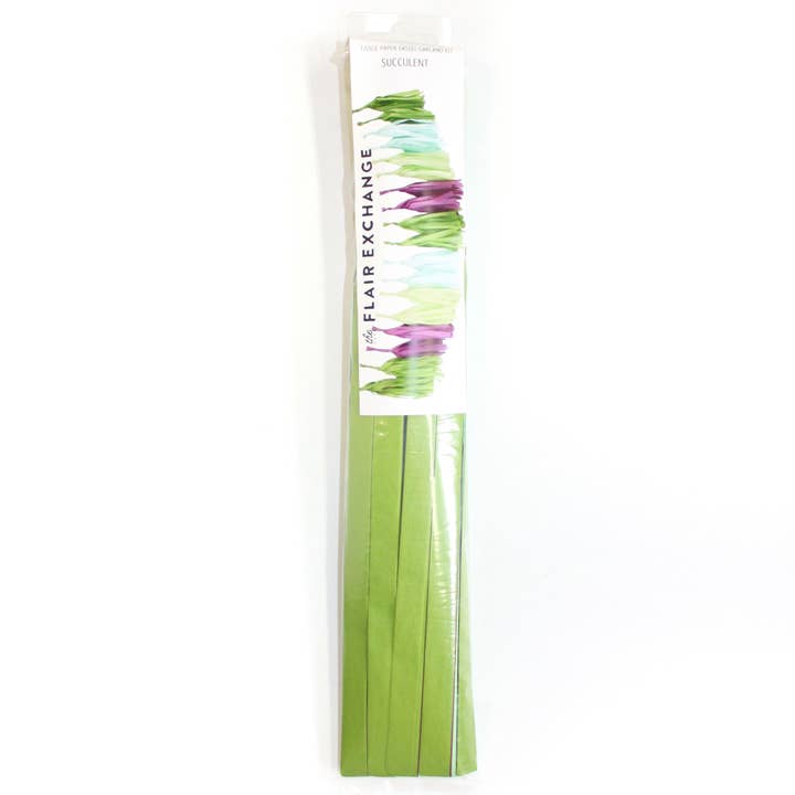 The Flair Exchange - Wholesale Bunting/garland - Succulent Tissue Garland Kit4