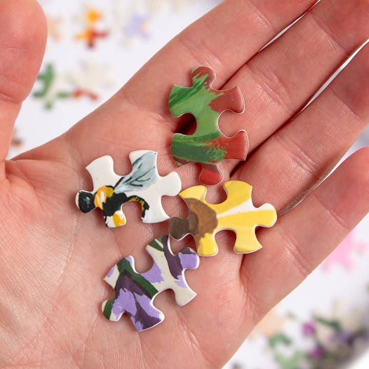 1canoe2 | One Canoe Two Paper Co. - Wholesale Puzzle - Adult - Wildflower Botanicals - 1,000 Piece Jigsaw Puzzle5