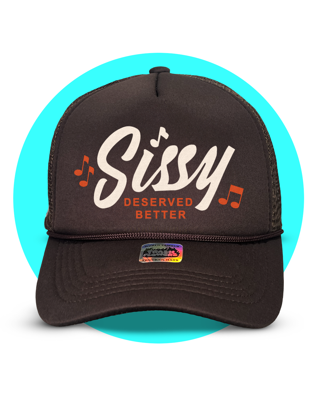 Trash Flowers Trucker Hats – wholesale Trucker hat – Unisex – Sissy Deserved Better Trucker Hat2
