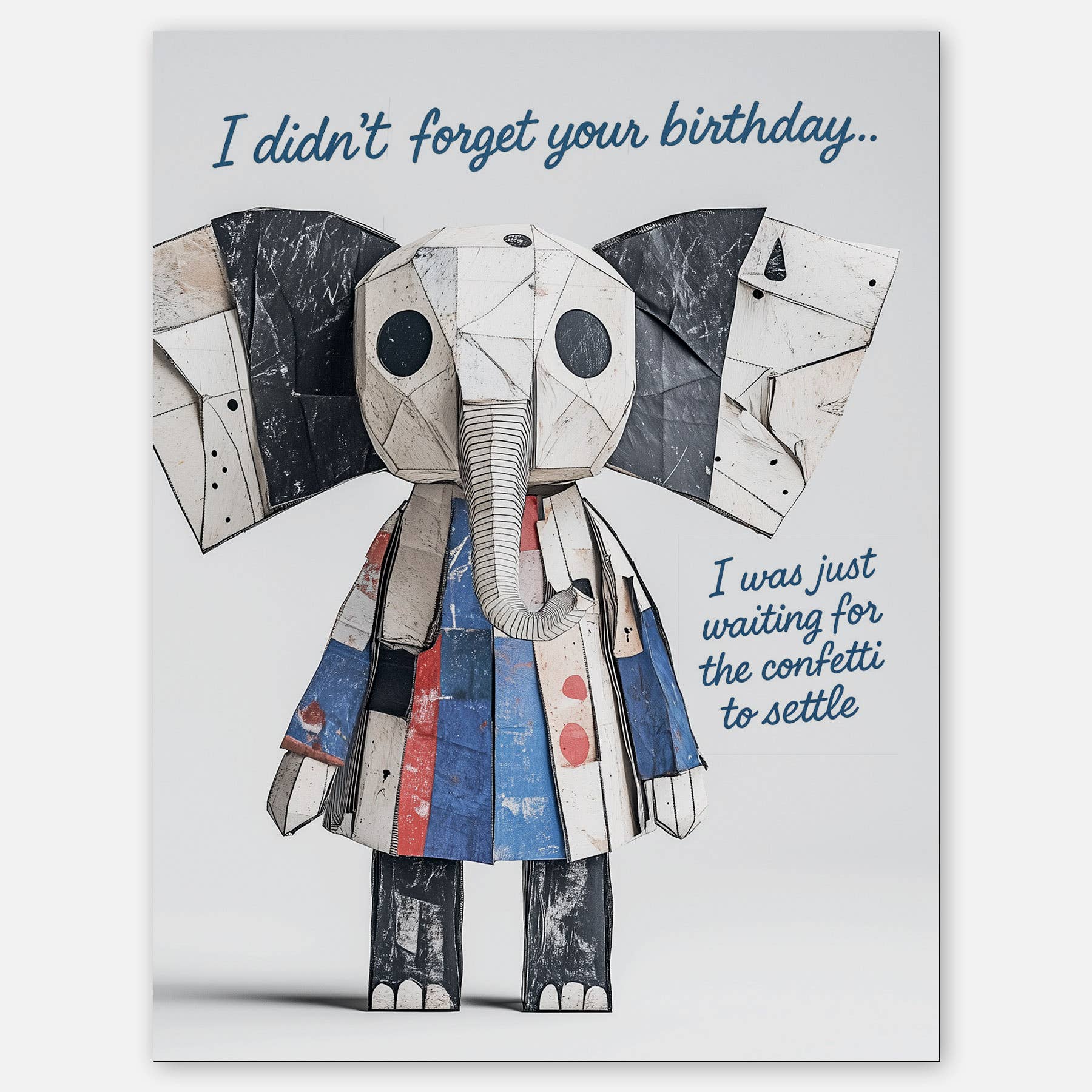 Paper Slam - Wholesale Birthday Card - The forgotten Birthday - A2 greeting card0